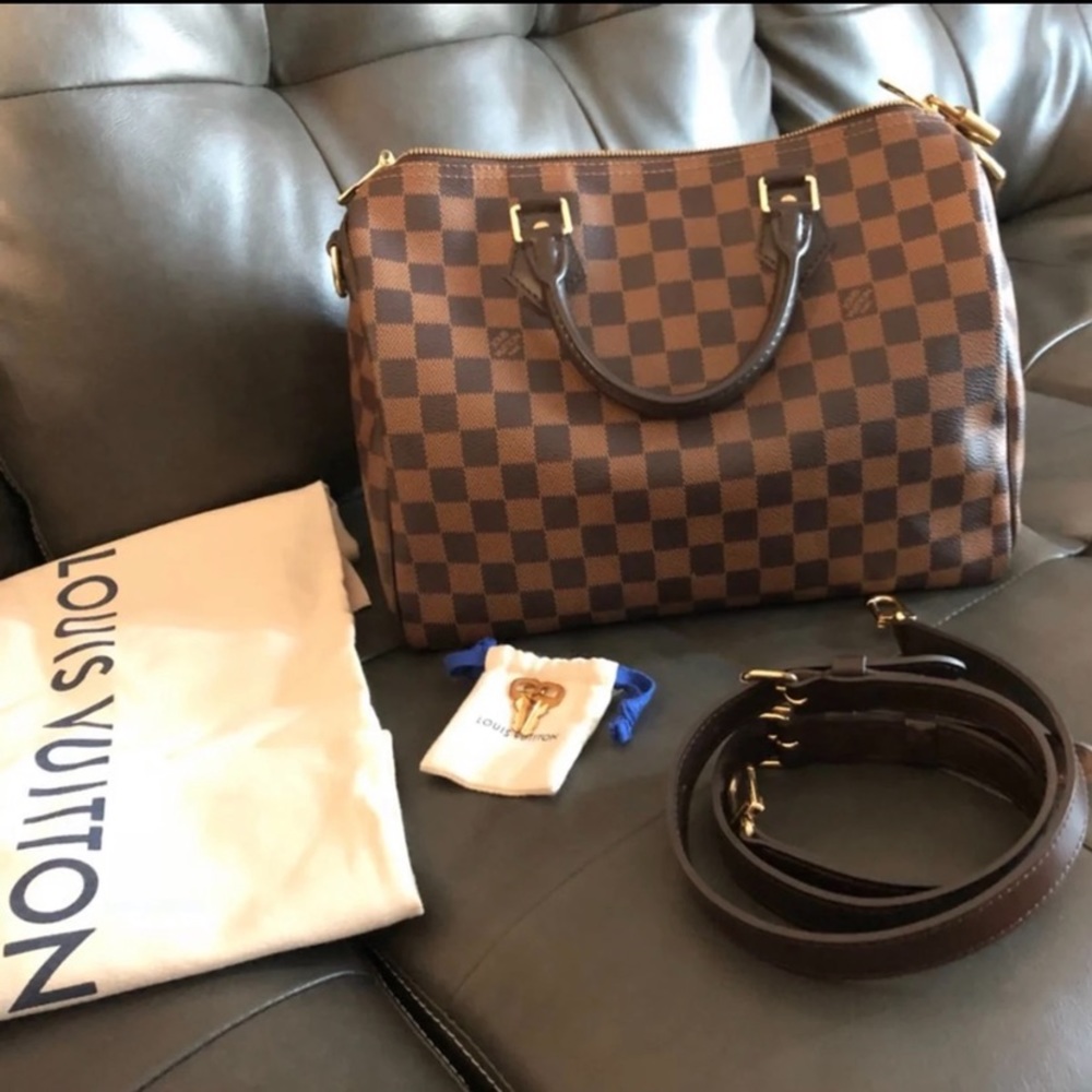 Louis Vuitton Speedy B 30 Damier Ebene